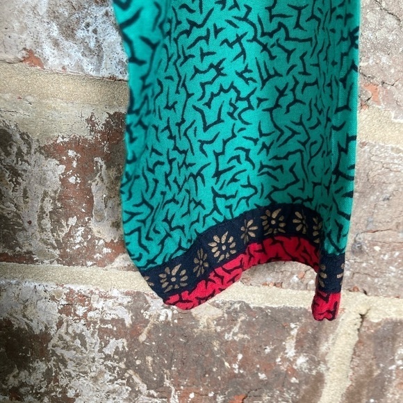 Cotton Embroidered Tunic Top Vintage Made in India Size Medium - Picture 6 of 12